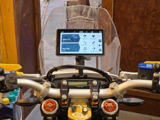 Suporte GPS/Telemóvel para Husqvarna 701