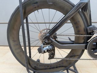 Bicicleta Triatlón Canyon Speedmax CF Disc Negra