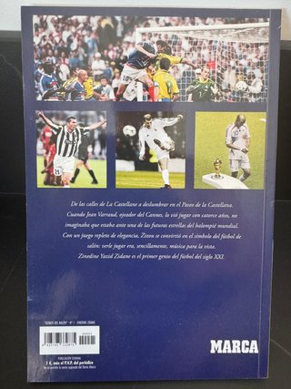 Libro Genios del Balon, Zidane