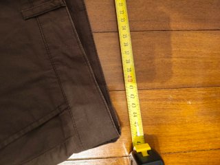 D.N.D-Pantalón Largo hombre 3XL  marrón verano