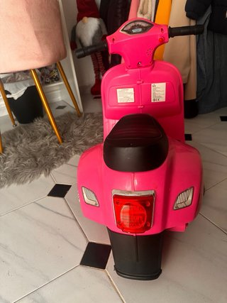 Moto eléctrica infantil rosa
