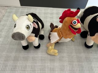 Set de 3 Peluches La Granja de Zenón