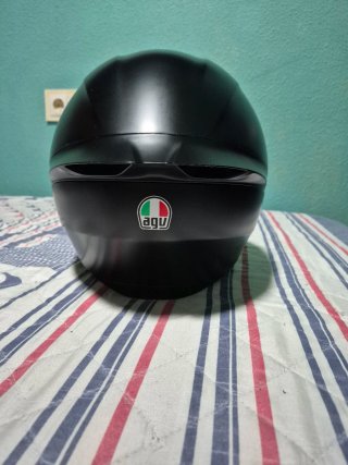 Casco AGV Negro Mate