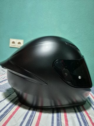 Casco AGV Negro Mate