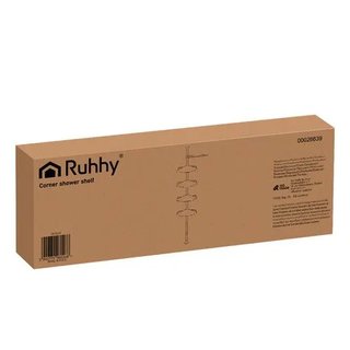Ripiano angolare telescopico per doccia