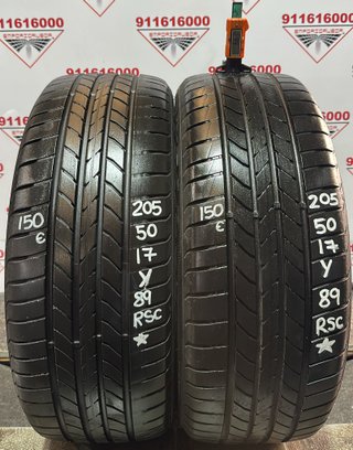 205 50 17 Y GOODYEAR RUEDA SEMINUEVA OFERTA
