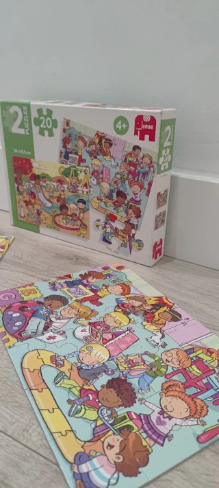 Set de 2 Puzzles Infantiles Jumbo