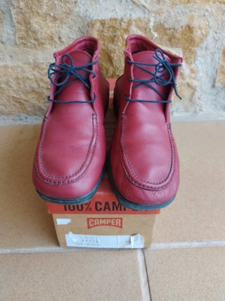 Zapatos Camper Wallabee Burdeos T36 Mocassini