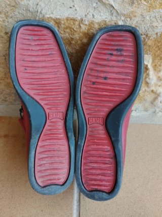 Zapatos Camper Wallabee Burdeos T36 Mocassini