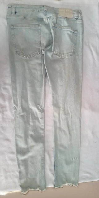 Pantalón Vaquero Bershka Azul