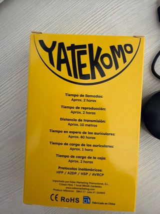 Auriculares Inalámbricos con Estuche (yatekomo)