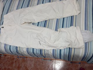 Pantalones Nieve Mujer Blancos