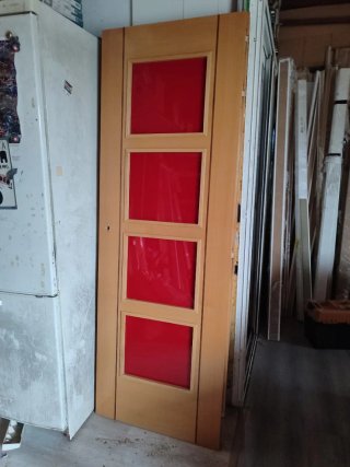 Puerta interior haya vaporizada