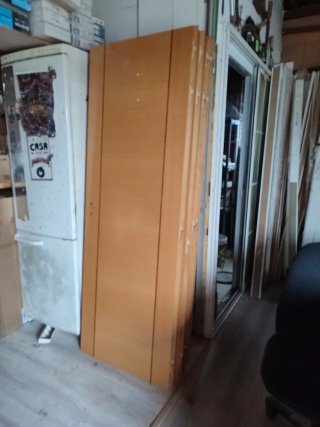 Puerta interior haya vaporizada