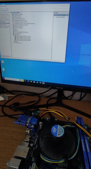 Placa Gigabyte + i5 + 16GB RAM + Fuente