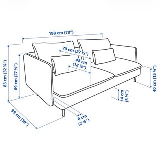 Sofá IKEA Söderhamn 3 plazas