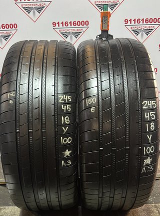 245 45 18 Y GOODYEAR RUEDA SEMINUEVA OFERTA