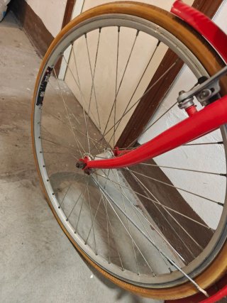 Bicicleta Urbana Wobybi Roja