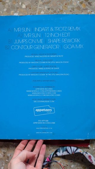 Lote 2 Vinili Wagon Cookin' 2 Faces Remixes
