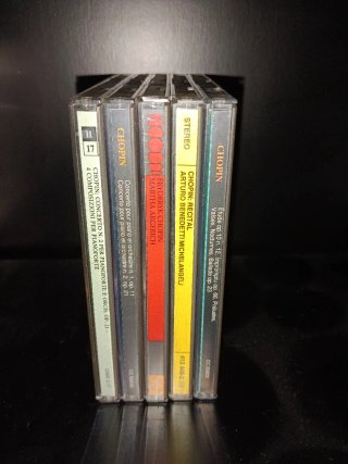 Set di 5 CD di musica classica di Chopin