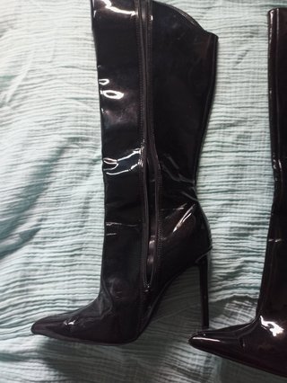 Botas charol t 37