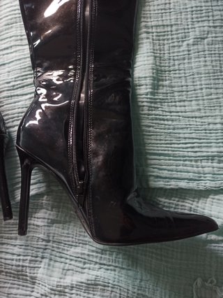 Botas charol t 37