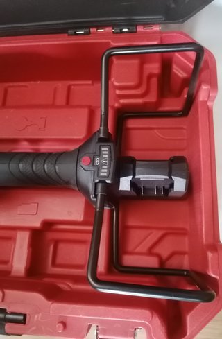 Amoladora Radial Angular 230mm Parkside bateria