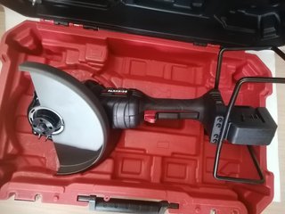 Amoladora Radial Angular 230mm Parkside bateria