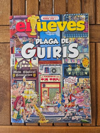 Revista El Jueves - Plaga de guiris