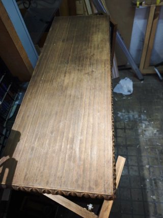 Mueble de entrada de madera