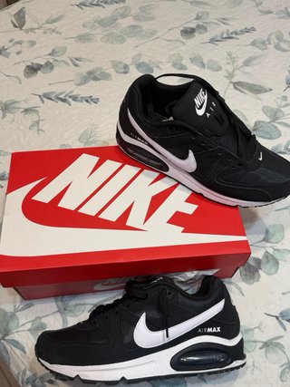 Zapatillas Nike Air Max Negras y Blancas Talla 41