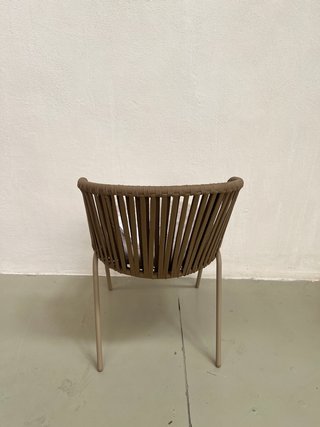 Sedia da esterni Saconca kave home beige