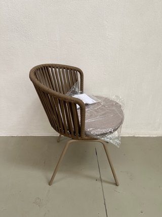 Sedia da esterni Saconca kave home beige