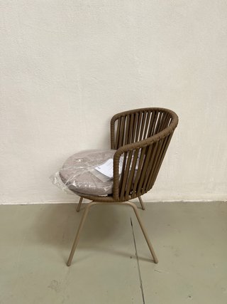 Sedia da esterni Saconca kave home beige