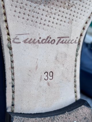 Zapatos Tucci Azul Marino