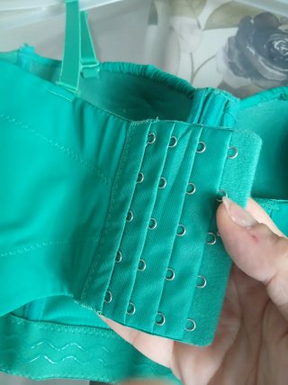 Top a corsetto color ottanio taglia S