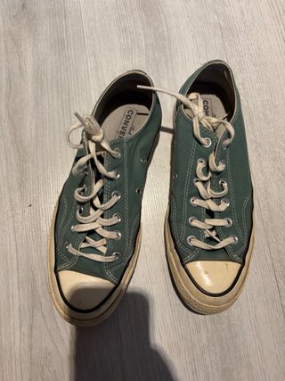 Zapatillas Converse Suela Doble Verdes