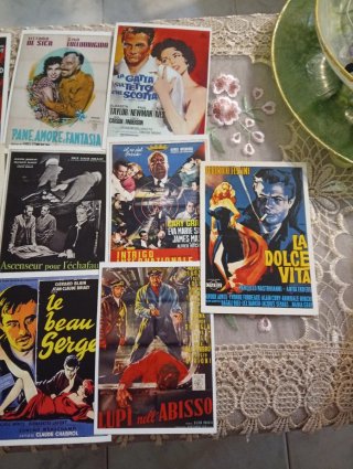 13 Locandine Film Cinema Vintage