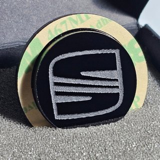 Tapón Anulalimpia Logo Silueta SEAT León Ibiza