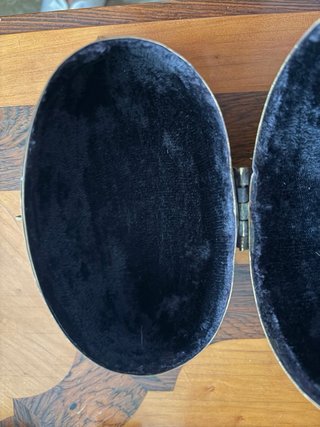 Bolso Almohada Vintage de Latón y Cobre