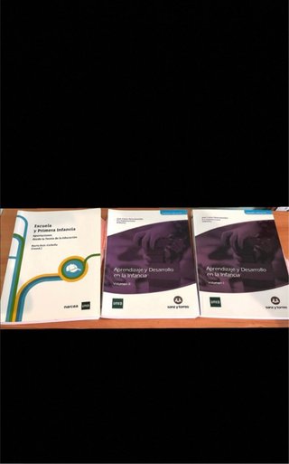 Libros uned Ed. Infantil 1er año