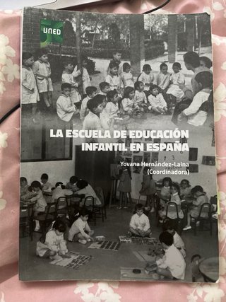 Libros uned Ed. Infantil 1er año