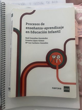 Libros uned Ed. Infantil 1er año