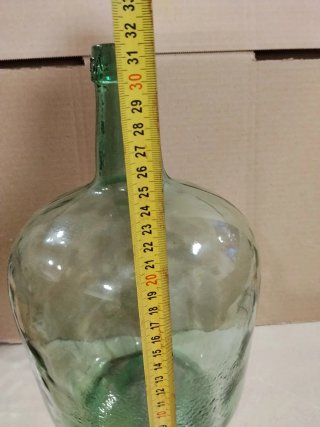 Garrafa de Vidrio Verde