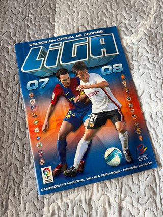 Álbum de Cromos Liga 2007-2008