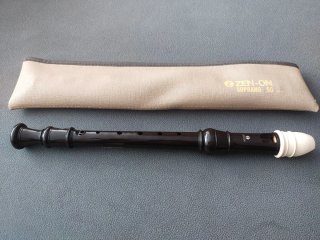 Flauta dulce Zen-On Soprano SG con funda