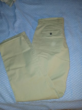 Pantalones cargo color caqui