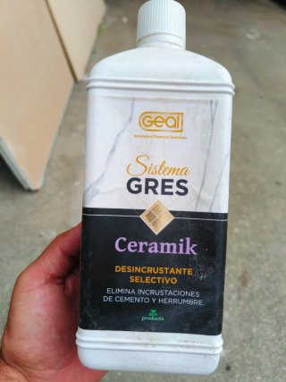 Desincrustantes Geal Sistema GRES Ceramik.