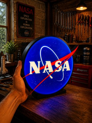Lámpara LED NASA