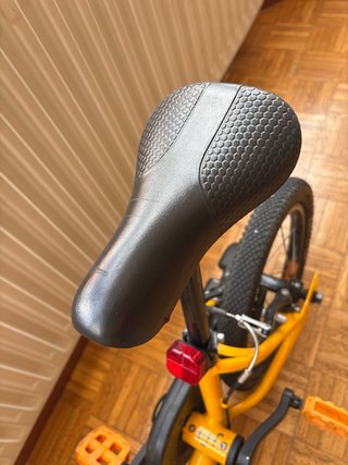Bicicleta Infantil Btwin 14 Pulgadas Amarilla